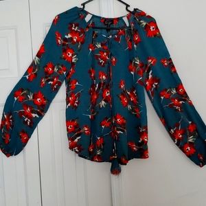 Jessica Simpson Floral Tunic. Womens Size S